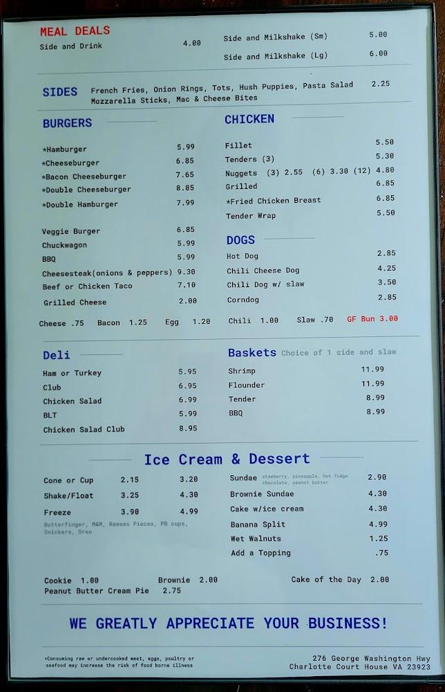 Statesman Grill Menu image 3